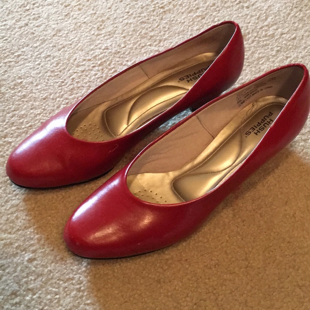 Hush Puppies Red pumps